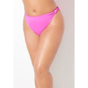 Swimsuits For All Ajustable Knot Swim Brief Watermelon Sugar Size 12